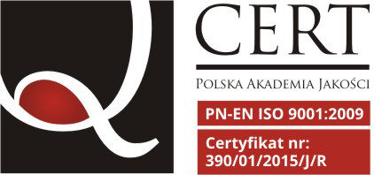 Cert Polska Akademia Jakości PN-EN ISO 9001:2009